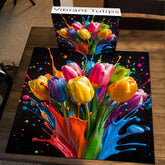 Tulipani vibranti puzzle puzzle 1000 pezzi